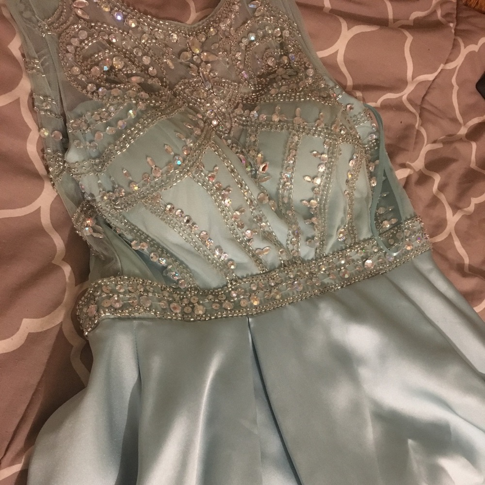 Camille’s Blue Pageant Dress